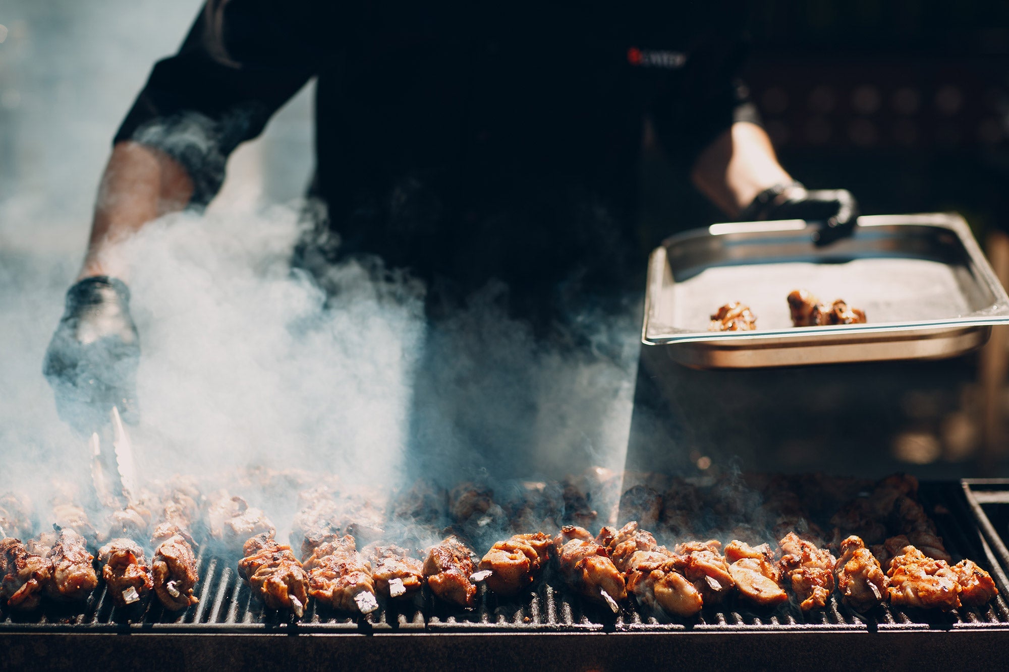 Honey, will you light the bbq?