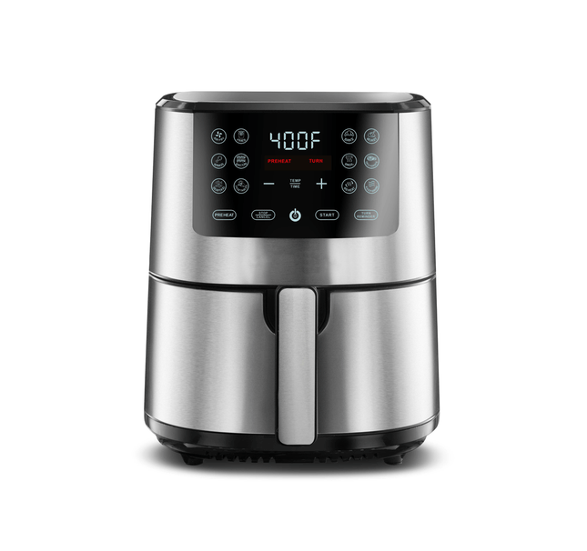 Stainless steel airfryer