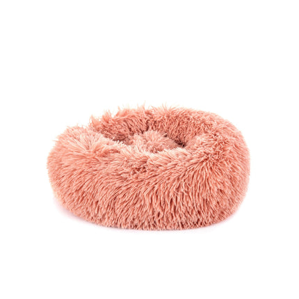 Pink dog bed