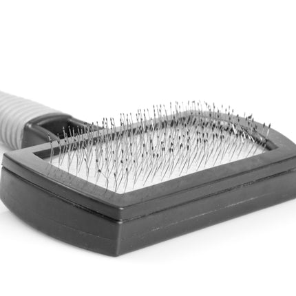 Steel animal hairbrush