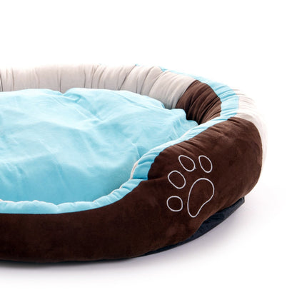 Brown dog bed