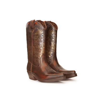 Brown Leather horse boots