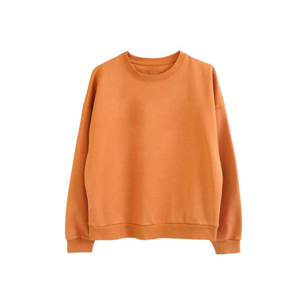 Orange comfort sweater