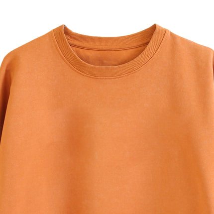Orange comfort sweater