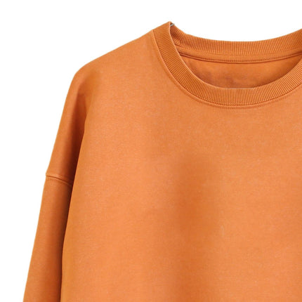 Orange comfort sweater