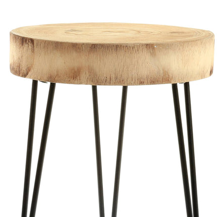 Side table Elle Round wood