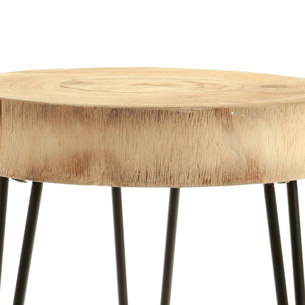 Side table Elle Round wood