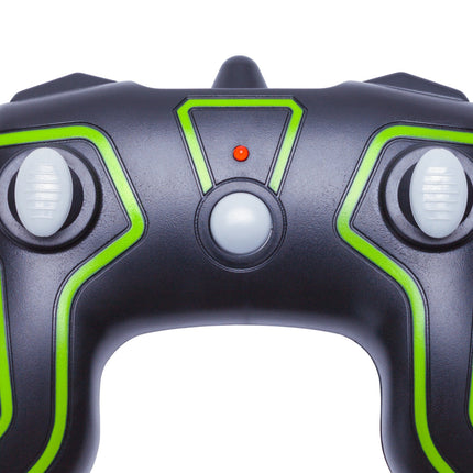 Neon green game controller