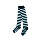 Blue striped socking