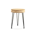 Side table Elle Round wood