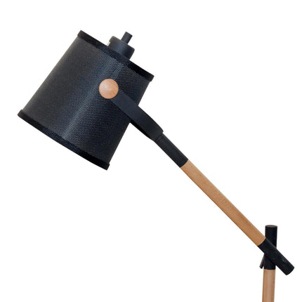 Desk lamp Ben Adjustable 30 cm Steel Black