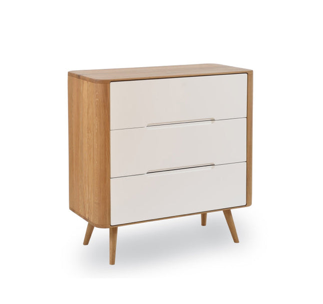 Chest of drawers Lilly 120 cm with 3 drawers