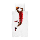 SNURK Basketball Star Red duvet cover