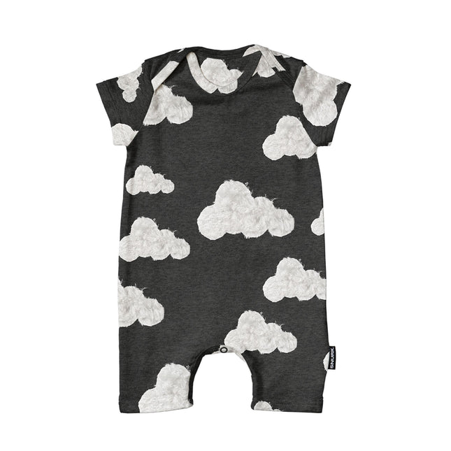 SNURK Cloud 9 Grey Black Playsuit