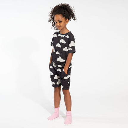 SNURK Cloud 9 Grey Black Shorts Kids