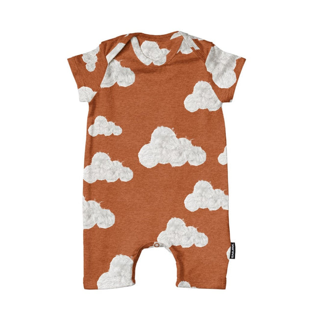 SNURK Cloud 9 Rusty Brown Playsuit Babies