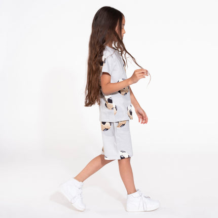 SNURK Fussball Grey Short Kids
