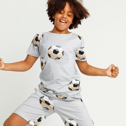 SNURK Fussball Grey Short Kids