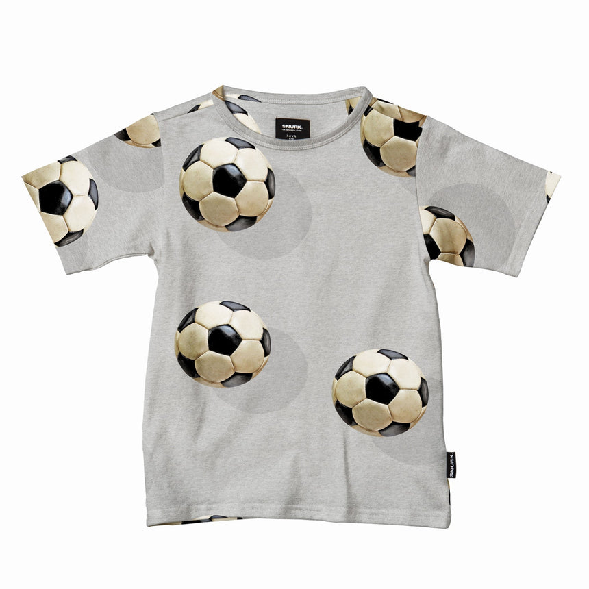 SNURK Fussball Grey T-shirt Kids