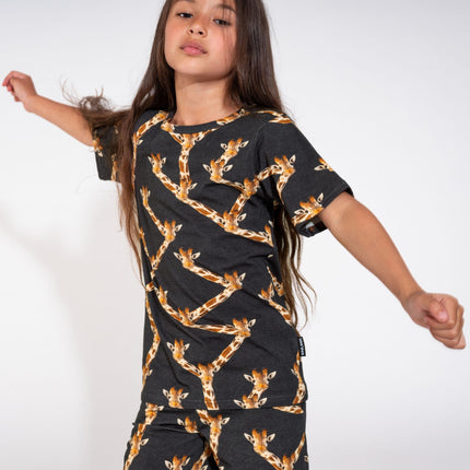 SNURK Giraffe Black Short Kids