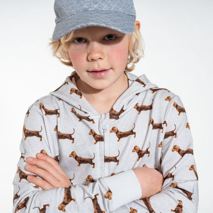 SNURK James Grey Onesie Kids