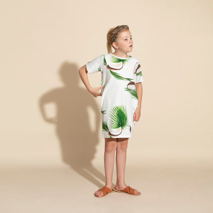 SNURK Kinder T-Shirt Dress Coconuts