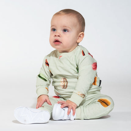 SNURK Macarons Green Pants Babies