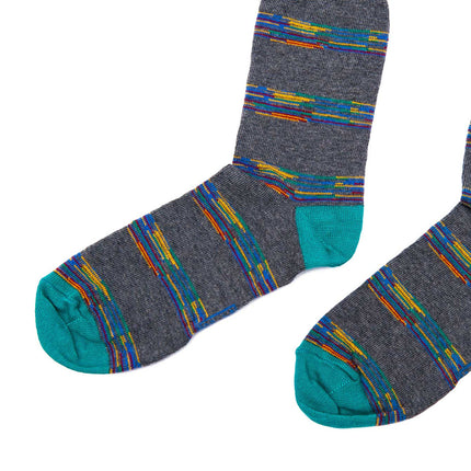 Striped pattern socks