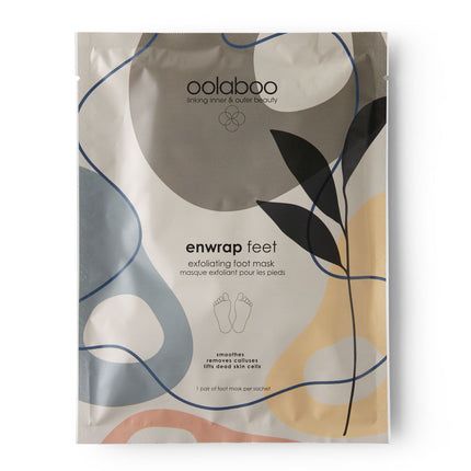 ENWRAP exfoliating foot mask 2 items (left-right)/16ml